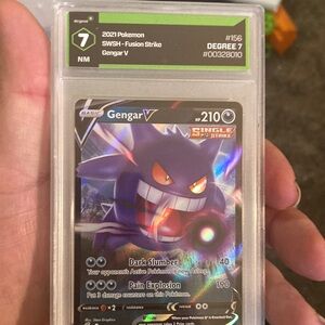 Graded  Pokémon card by degree grading